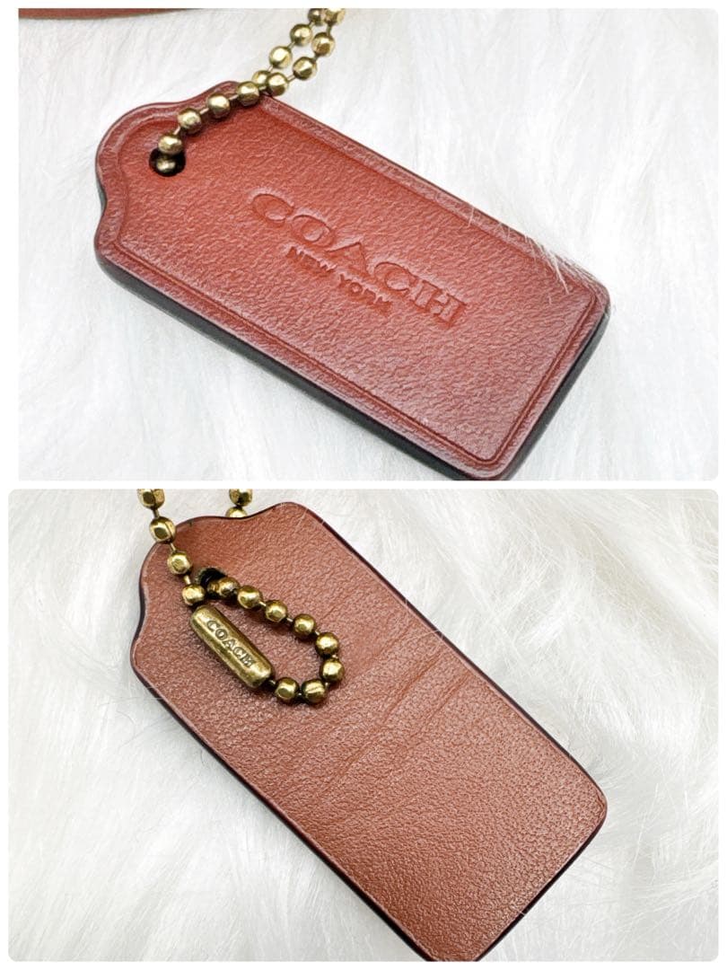 美品✨ COACH PVC レザー ターンロック シグネチャーミニリュック