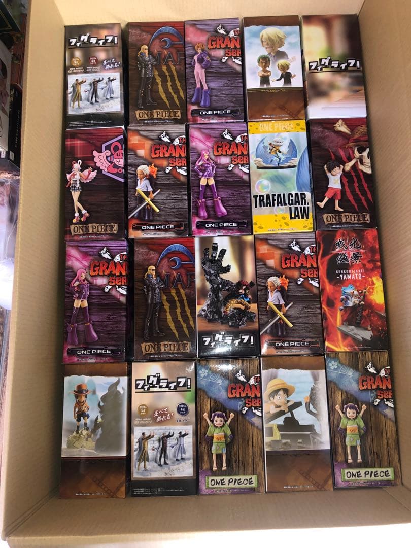 ワンピース　フィギュア　ワーコレ　エッグヘッド　ニカ　ギア5 小箱　98個