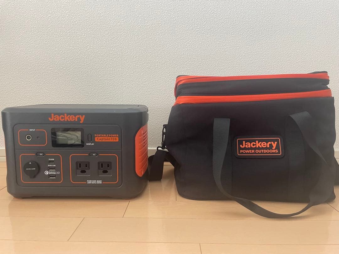 Jackery ポータブル電源 Captain 708 (708Wh/500W)