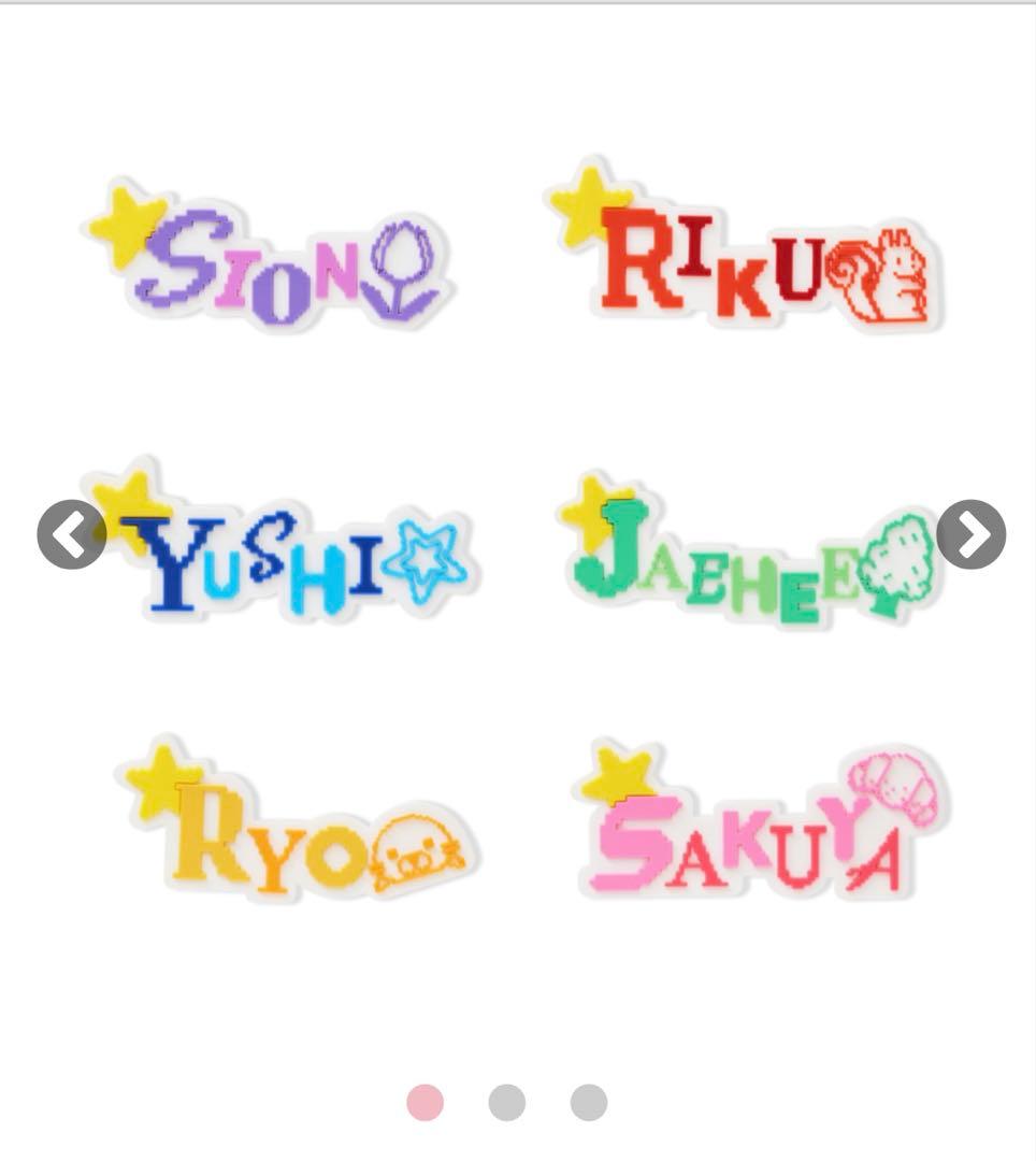 NCT WISH OFFICIAL FANLIGHTアクセサリー　6種コンプ