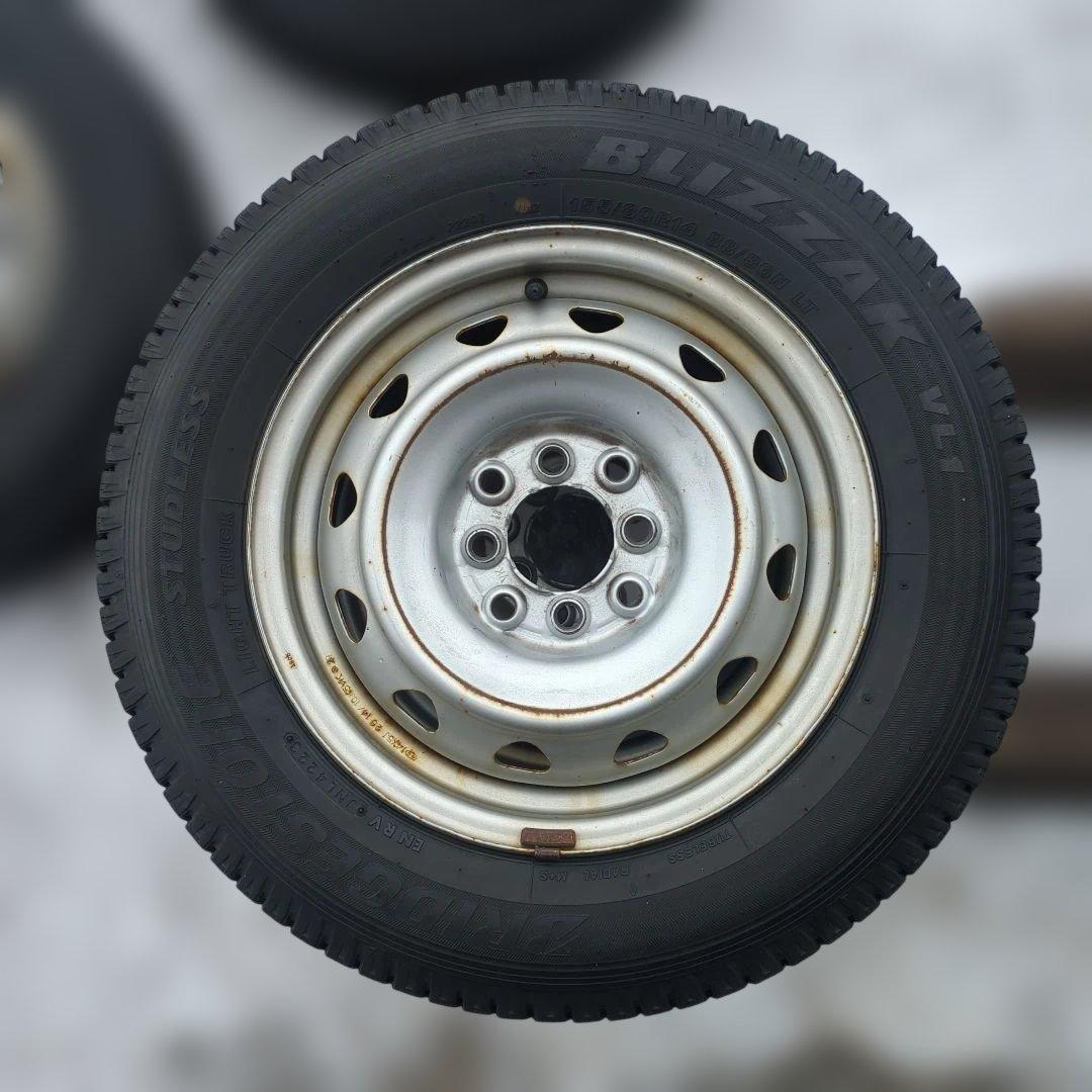 シン様①専用商品155/80R14LT 88/86N ホイール付き