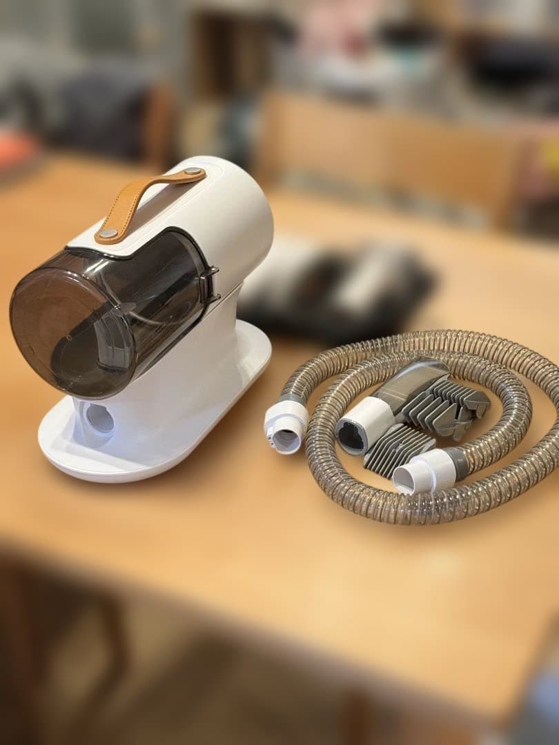 【美品】AIRROBO ペット用グルーミングセット 掃除機 バリカン 吸引