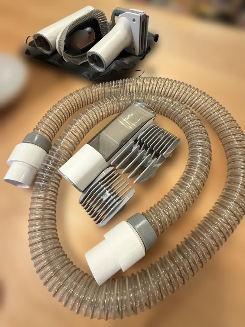 【美品】AIRROBO ペット用グルーミングセット 掃除機 バリカン 吸引