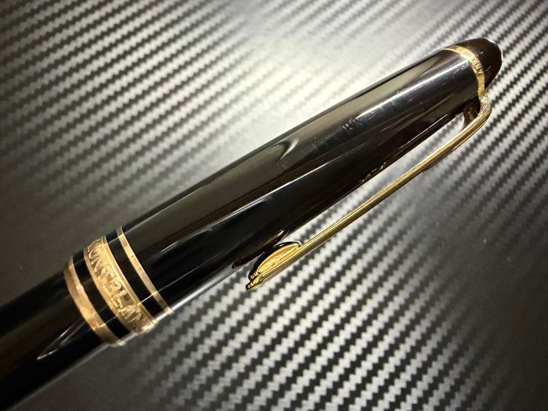 未使用に近い モンブラン マイスターシュテュック 164 ブラック ボールペン