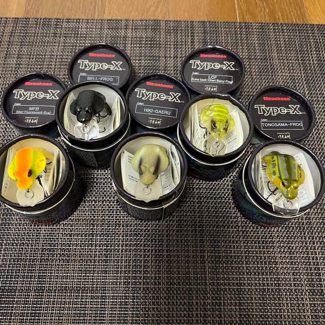 新品未使用　Megabass Type-X 5個セット