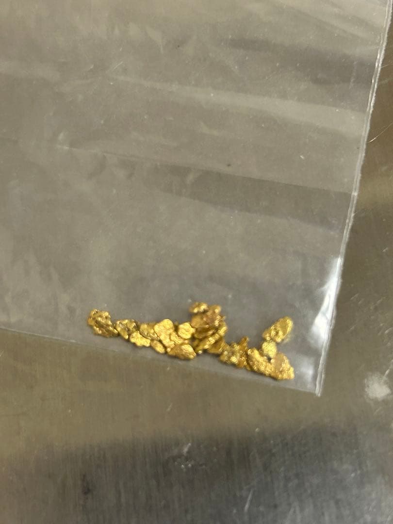 金の粒 0.89g 砂金、ゴールドナゲット