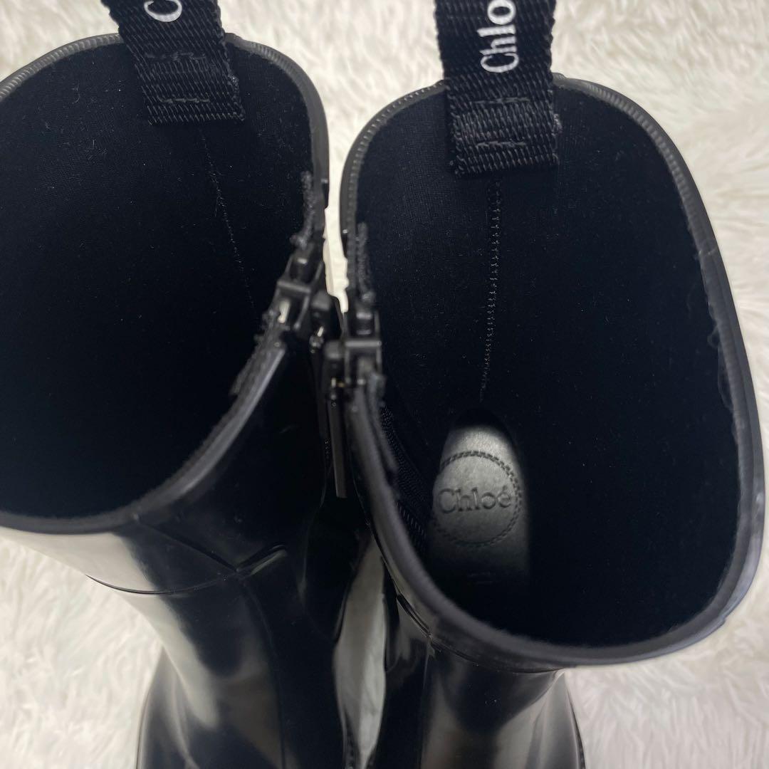 ✨未使用✨Chloé ベティレインブーツ ジッパー ブラック