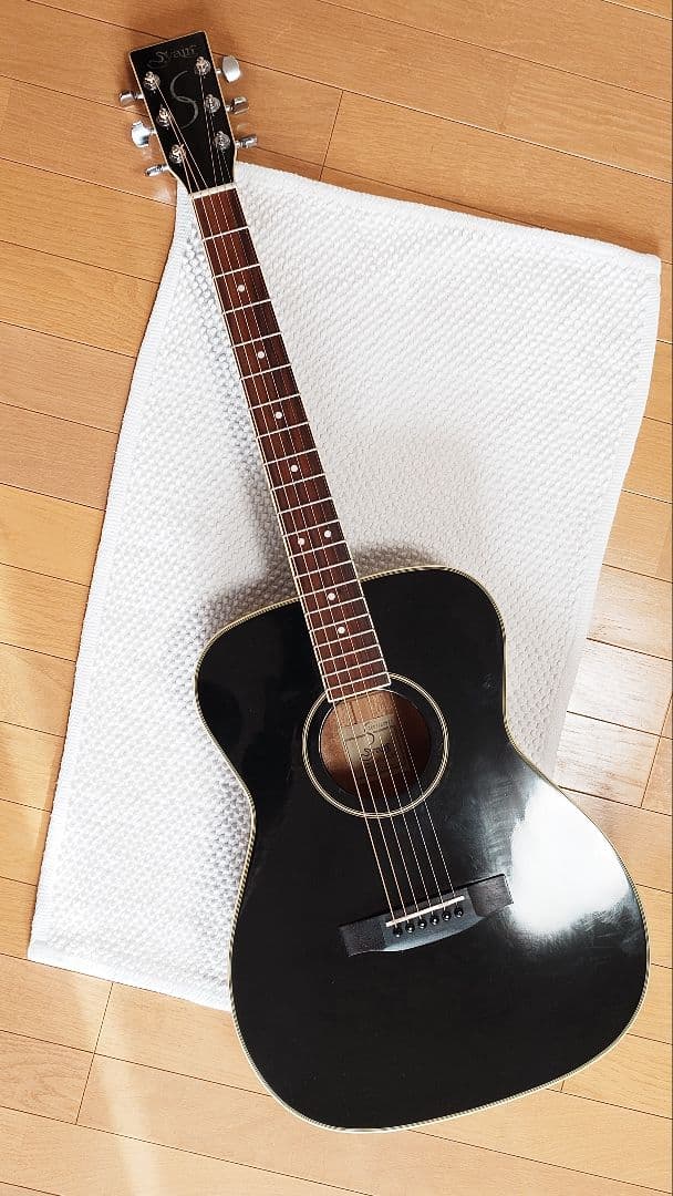 【調整済】s.yairi アコースティックギター　ギグバッグ付＆オマケ付き