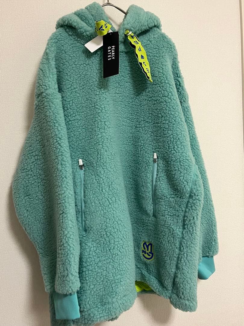 パーリーゲイツ　レディース　ボアパーカー　Mサイズ　新品　冬