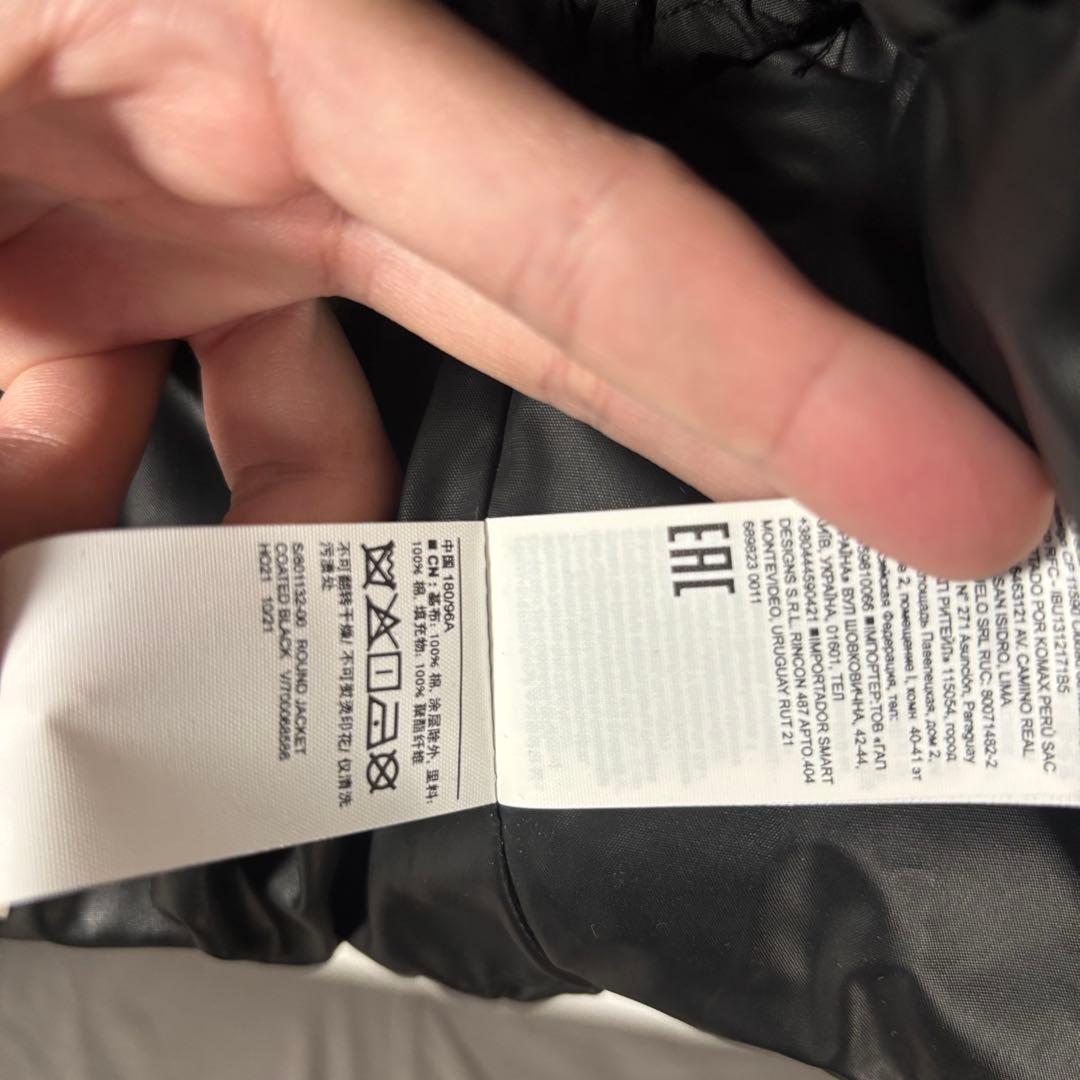 未使用級✨YEEZY GAP ダウンジャケット　ラウンドジャケット　ブラック　M