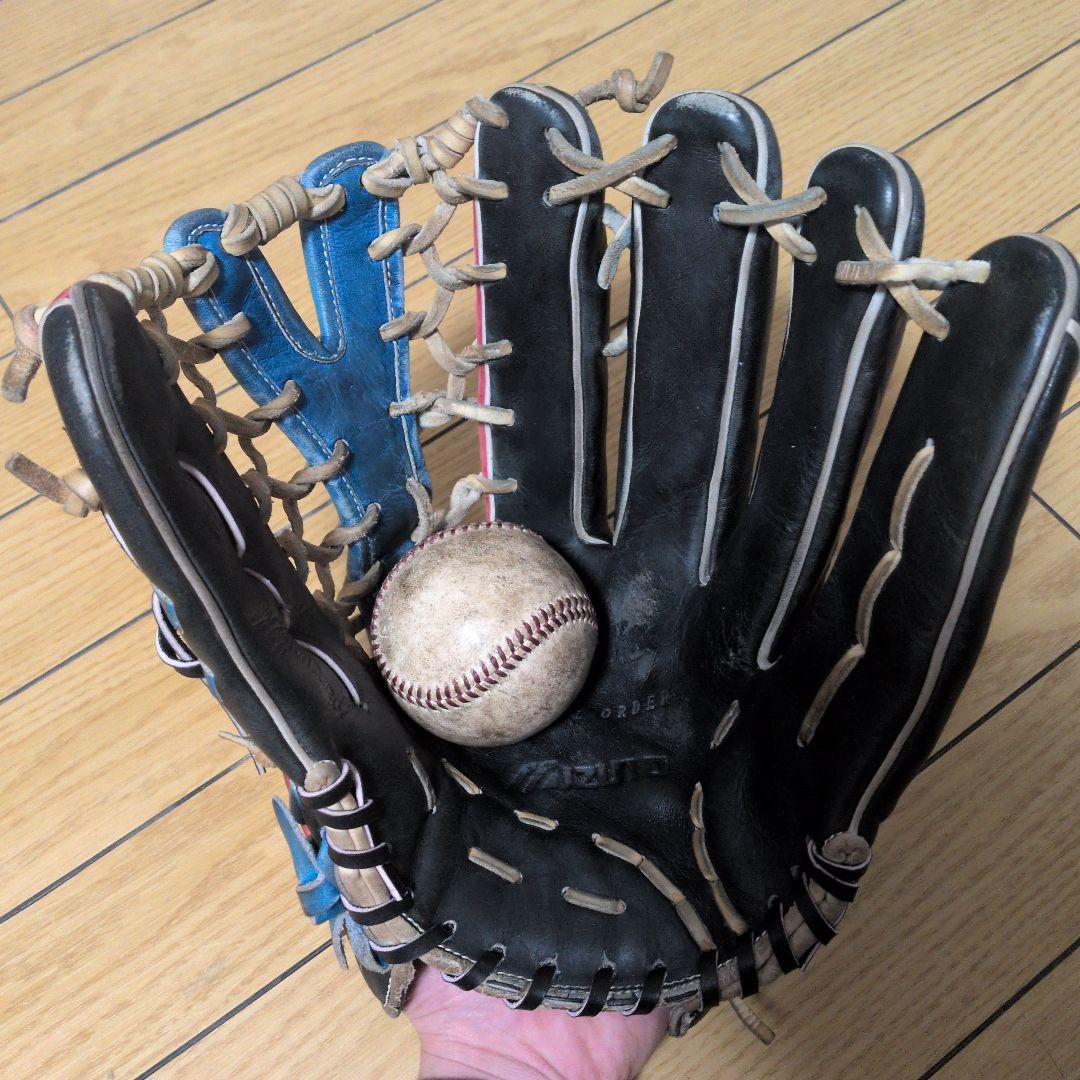 の*ぶ様 ミズノ　オーダーグローブ　外野手用グローブ