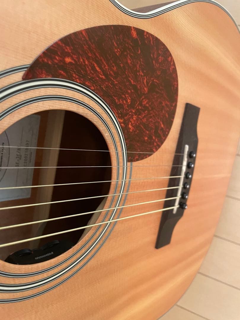 島村楽器スタッフォード SF-3F/NT エレアコ タカミネハードケース付き