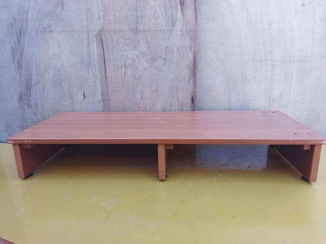 木製手すり付き　玄関踏み台　未使用品　組立説明書付き　補助