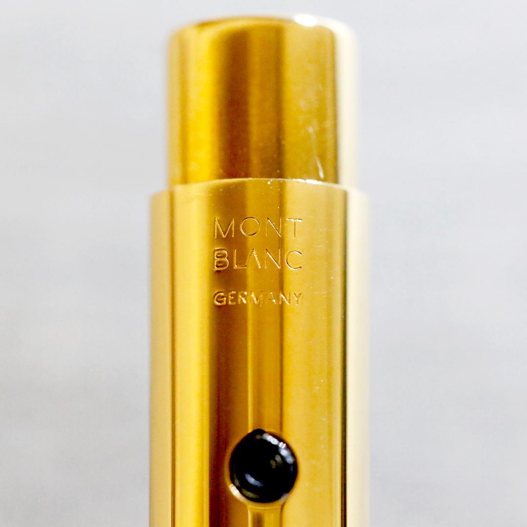 【レア 美品】モンブラン ボールペン レオナルド チタン ゴールド