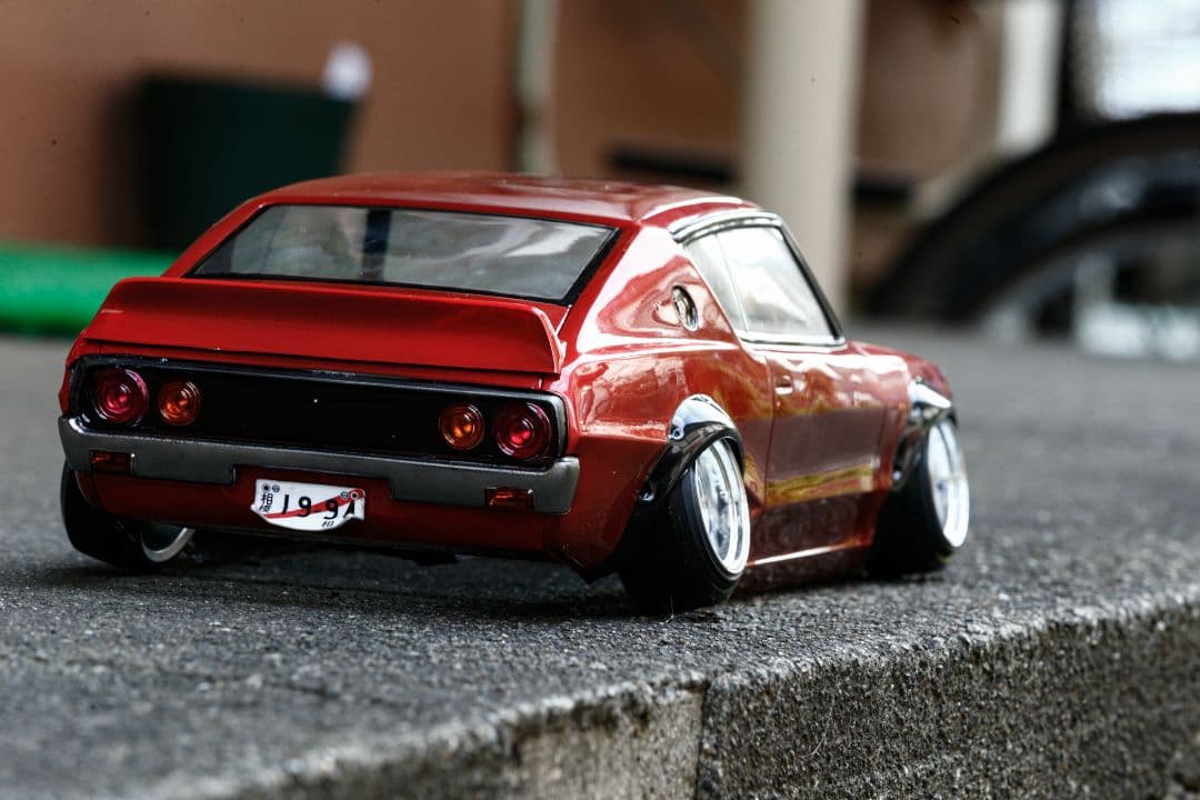 パンドラRC 日産 スカイライン 2000GT-R ケンメリ 塗装済みボディ