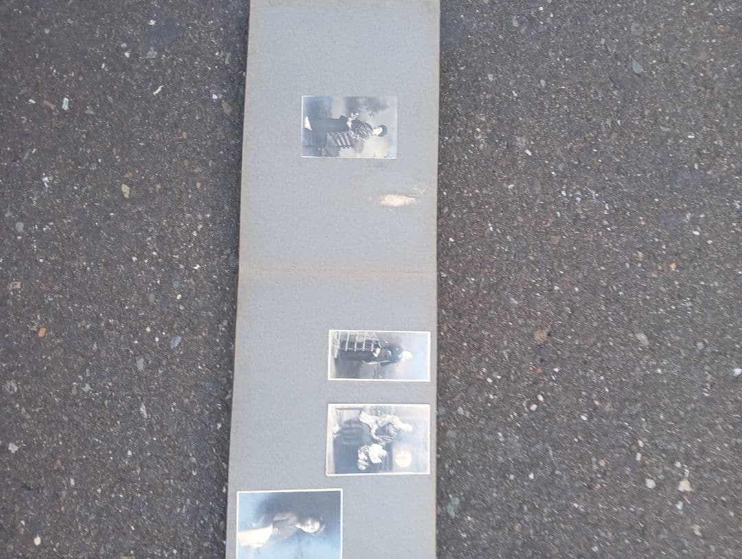 学生の写真帖　大正13年頃　女学生　着物　富山県　野球　ユニホーム　　　レトロ