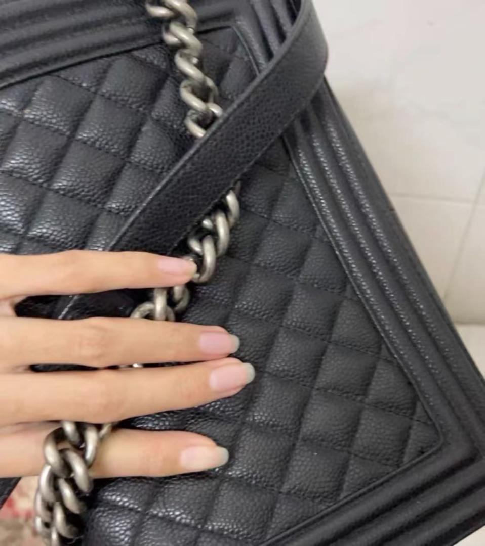 ノベルティグッズ✨CHaNel ブラック キルティングバッグ