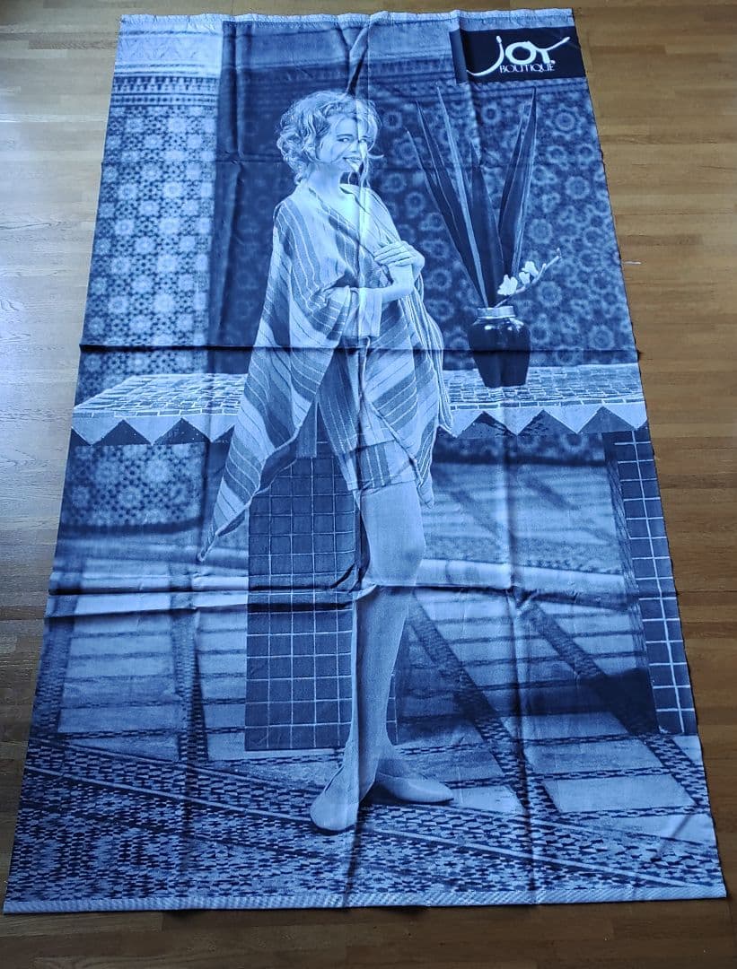 クラウディア・シファー　③　非売品ビッグタペストリー　超レア