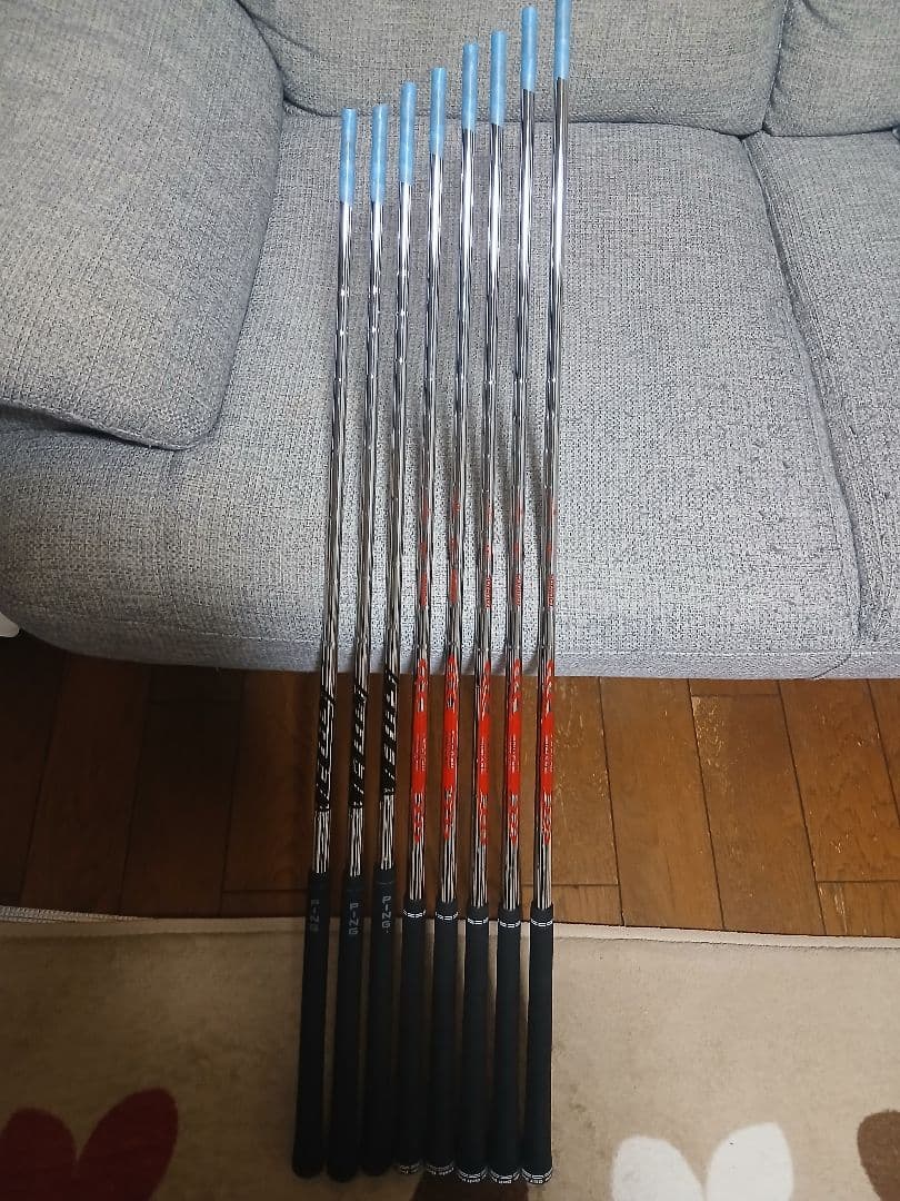 アイアン・ウェッジ用モーダス105S 5本とZ-Z115 3本