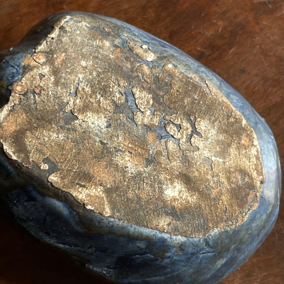 李朝　瑠璃釉　亀形　水滴　文房具　書道具　李朝時代