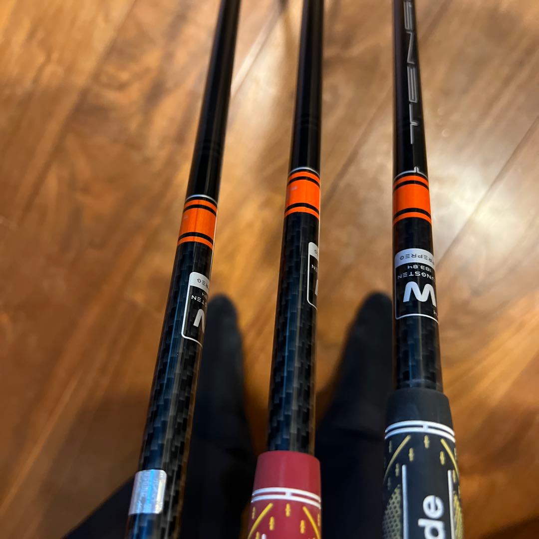 タイトリストtsi2ユーティリティ3本セット　18度、21度、24度　付属品多数