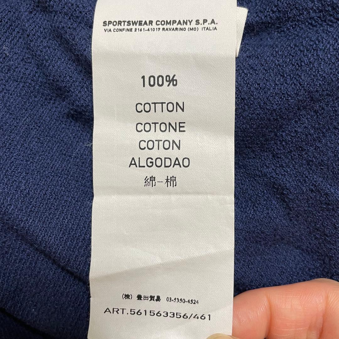 STONE  ハーフジップ　ボタン　スウェットシャツ　Sサイズ