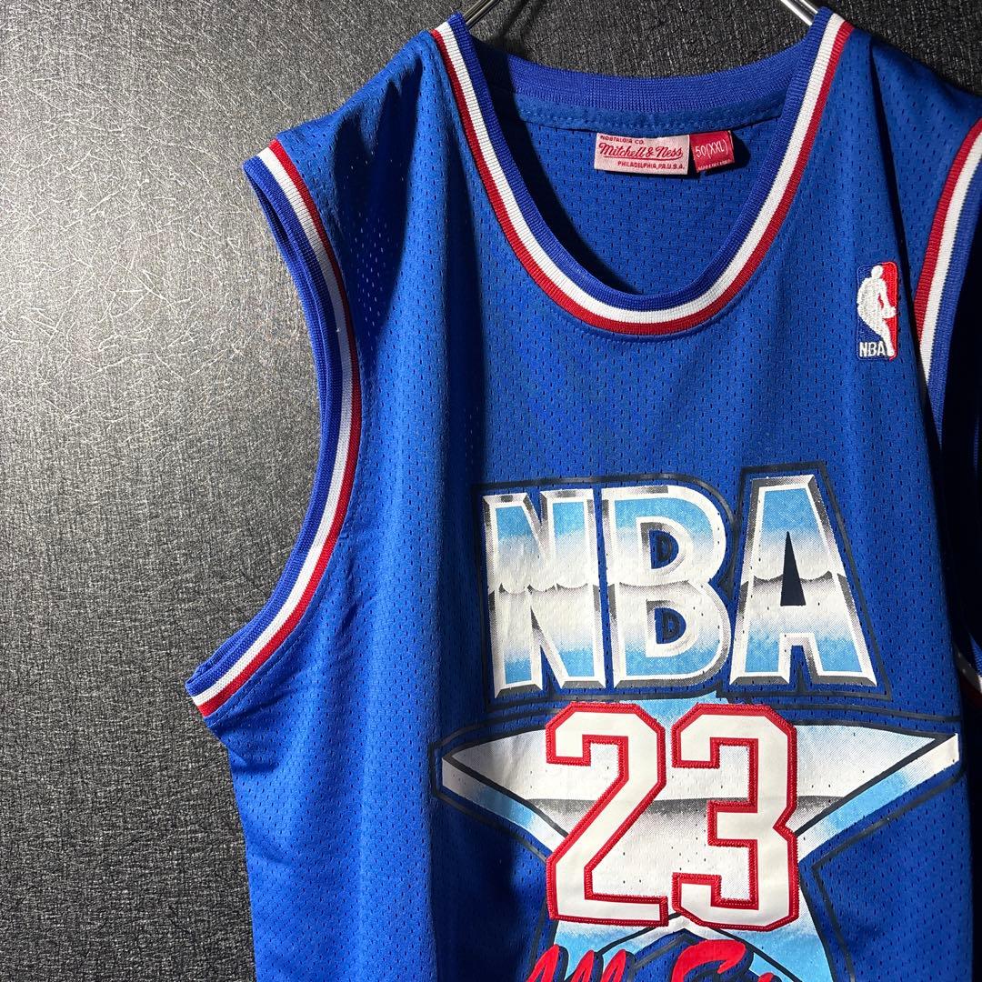 【マイケルジョーダン】NBA オールスター バスケ ゲームシャツ 23番 2XL