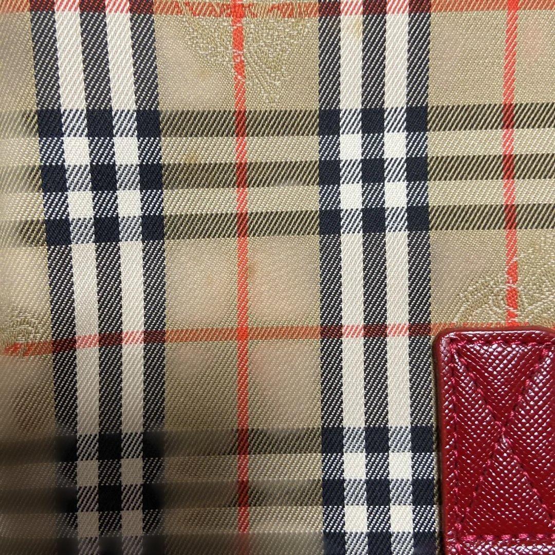 Burberry チェック柄 ハンドバッグ