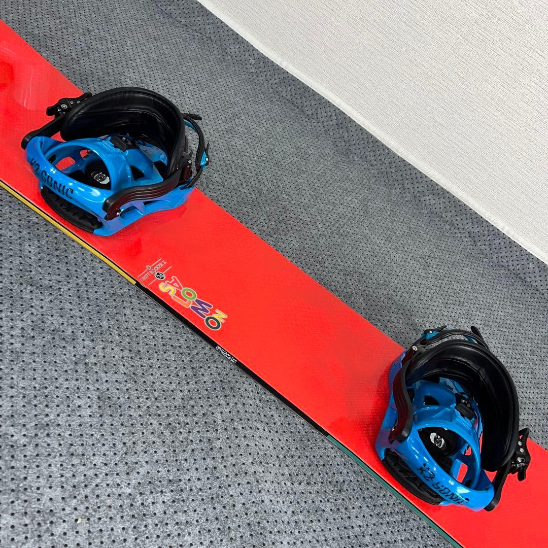5回使用 154cm SALOMON DRIFT×K2 SONIC Lサイズ