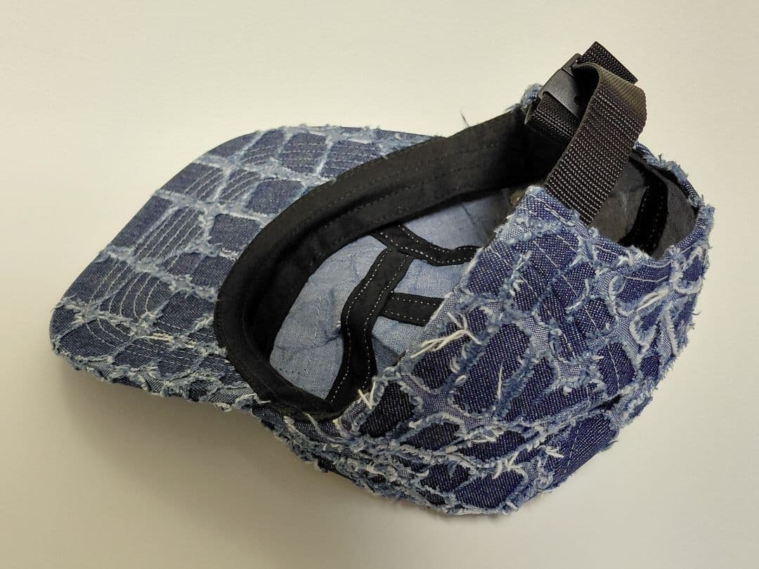 極美品　Supreme　Croc　Denim　Camp　Cap　\"Indigo\"