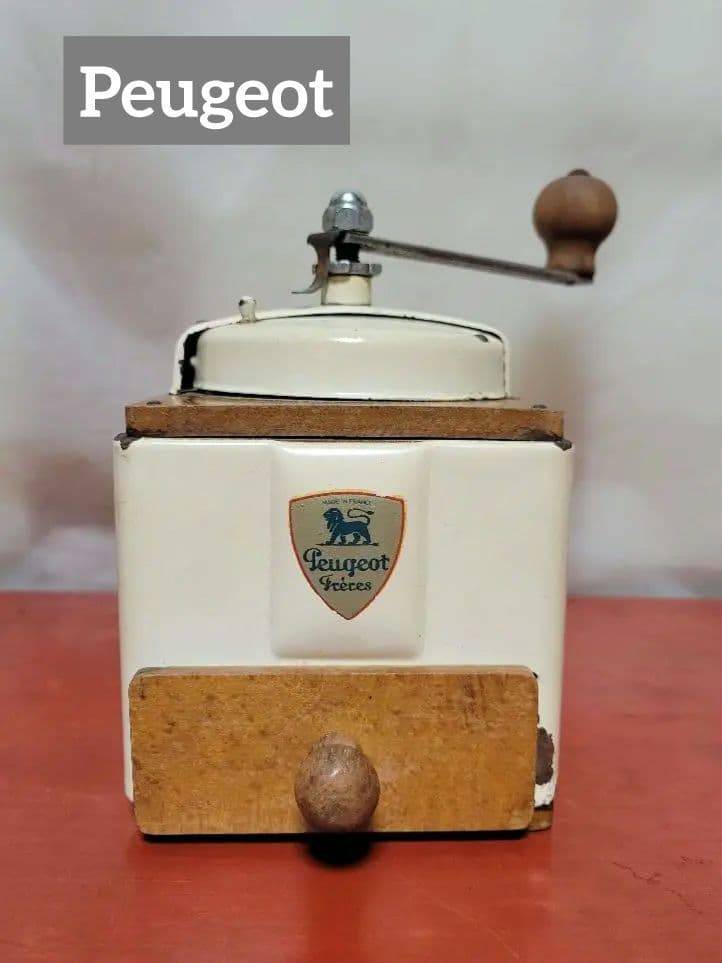 Peugeot 手挽きコーヒーミル アイボリー
