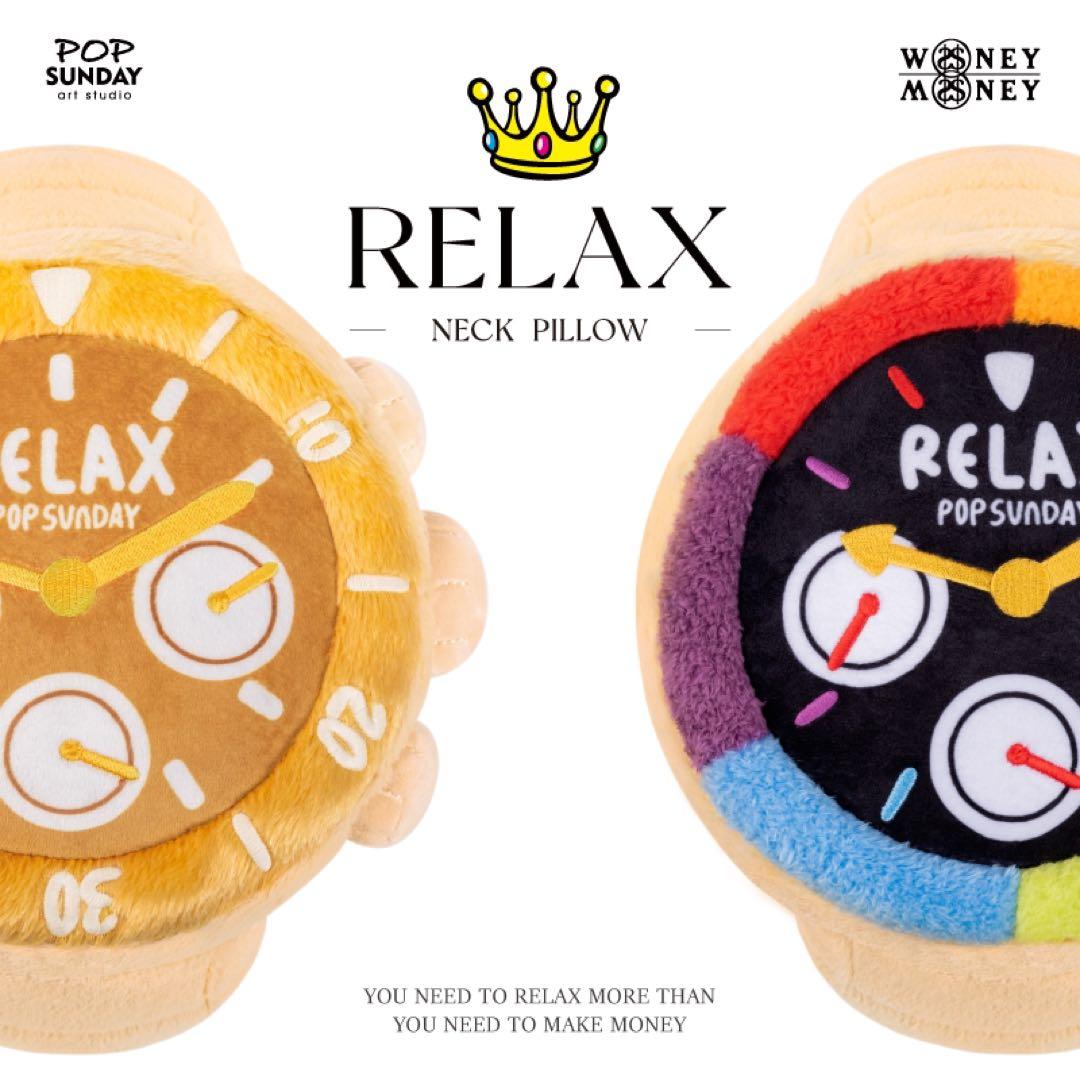 リラックス　腕時計の形　第二弾　ピロー　枕　トレンディ　インテリア　お家　雑貨