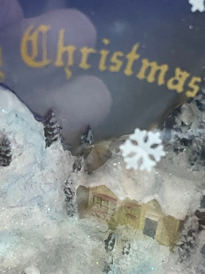 サンタクロース クリスマス オルゴール　フィギュア