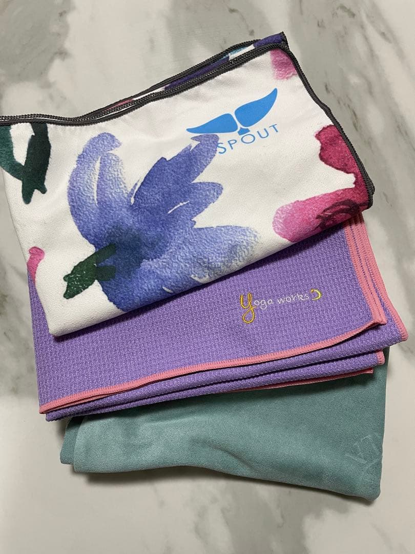 LAVA ヨガマット、ラグ、マットケースセットおまとめ5点セット(おまけ付き)