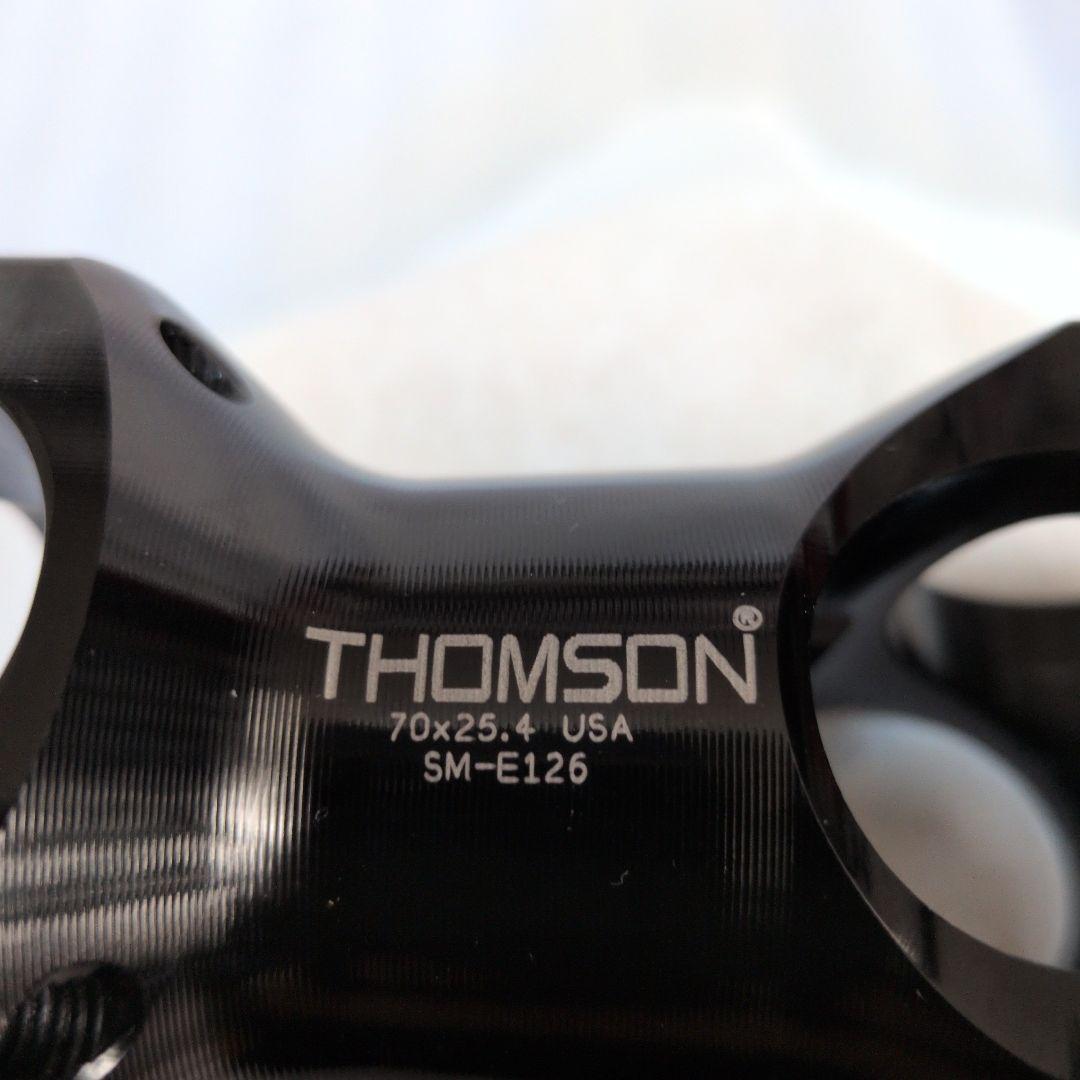 THOMSON ステム コラム径OS.25.4ミリmm 70mm 0度ブラック