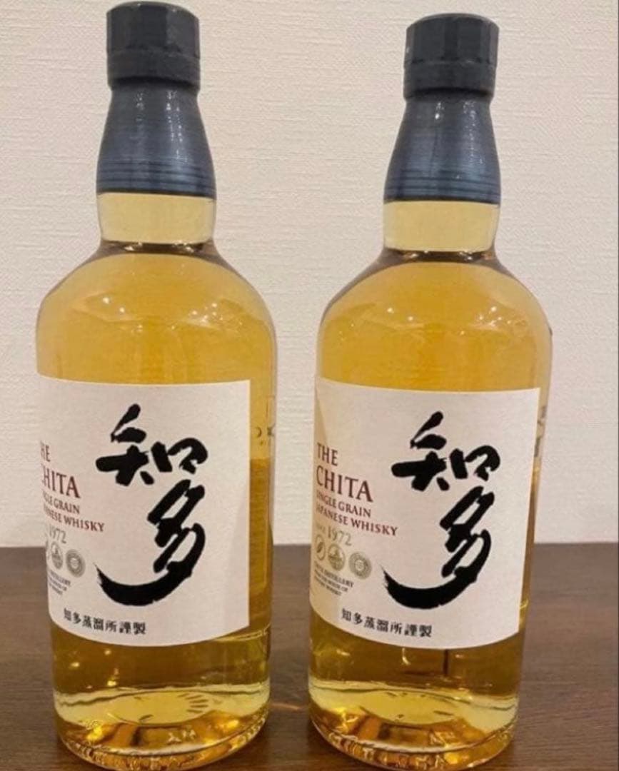 知多 THE CHITA シングルグレーンウイスキー ２本 700ml