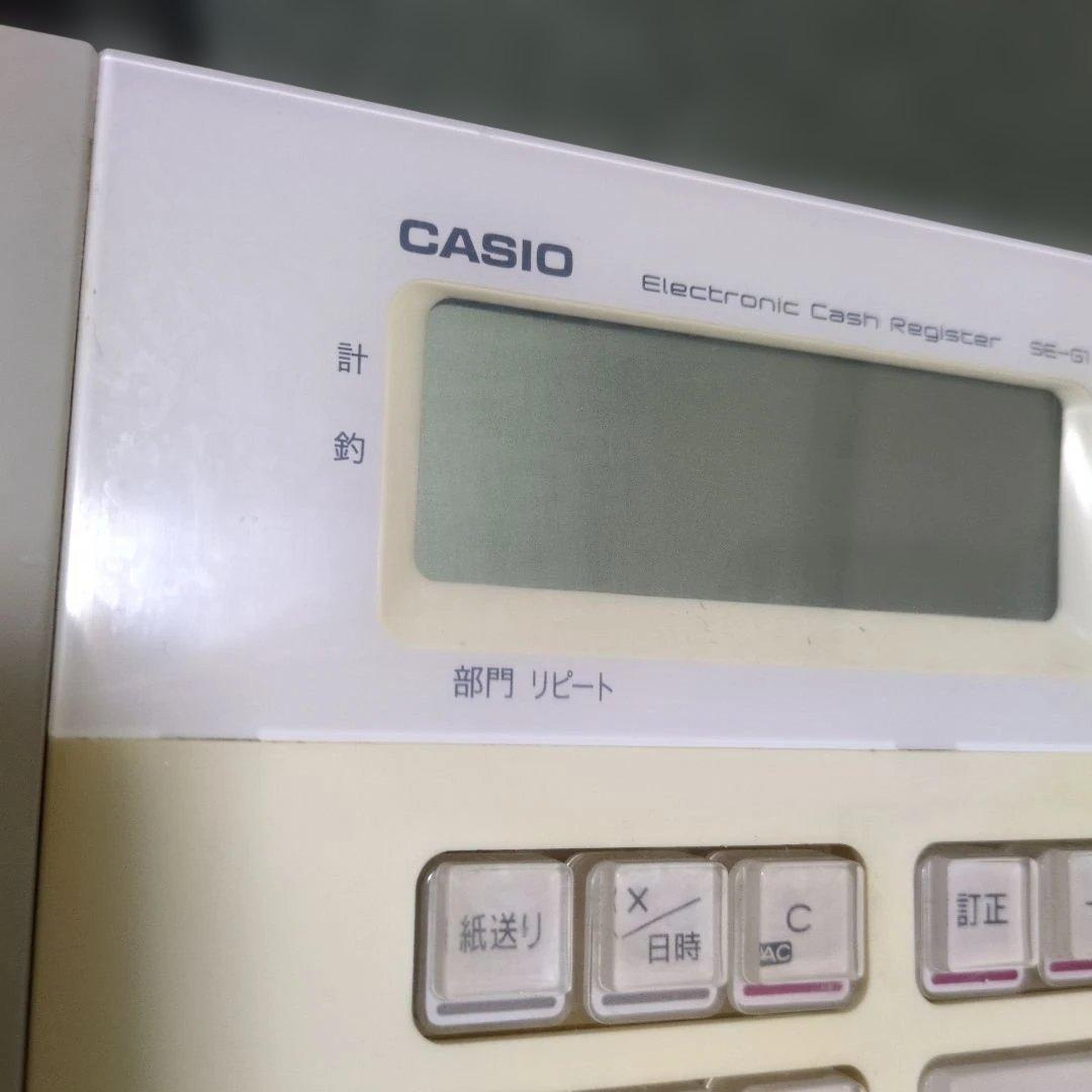 CASIO レジスター SE-G1 カシオ 店舗 キッチンカー イベント カフェ