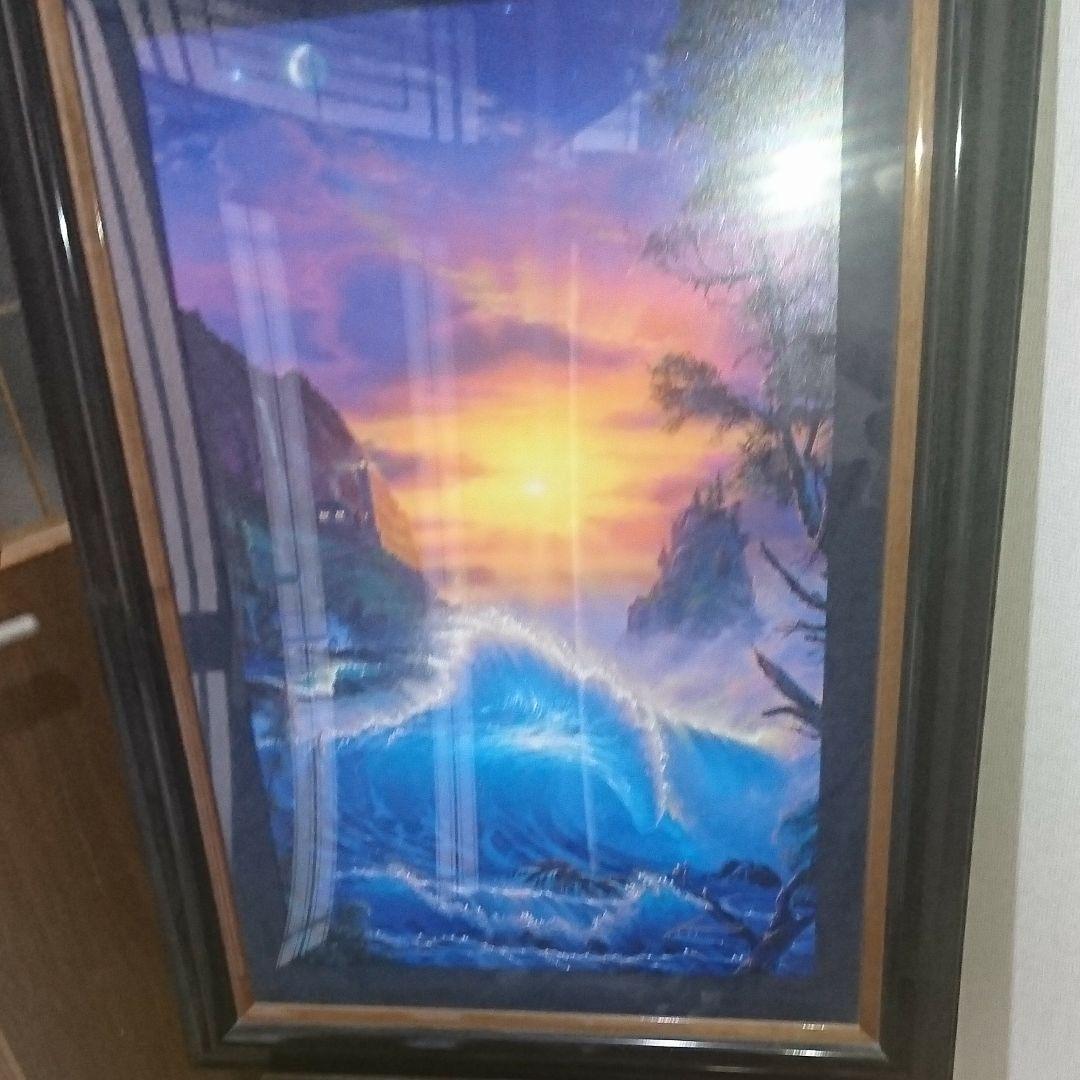 ラッセン絵画【ミクスドメディア】