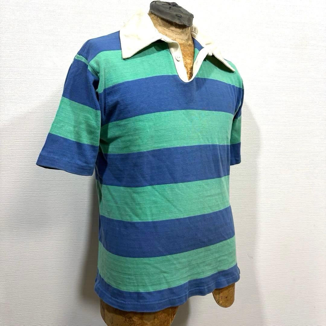 筆記体 最初期 70s NIKE ナイキ ラガーシャツ ビンテージ オリジナル