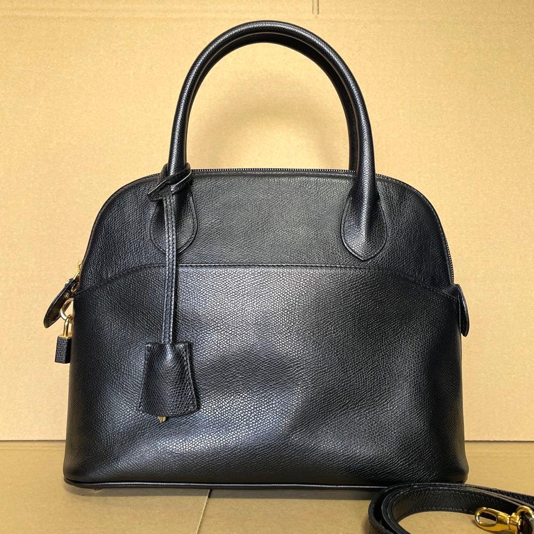 MORABITO モラビト DINA ディナ BLACK レザー 2WAYバッグ
