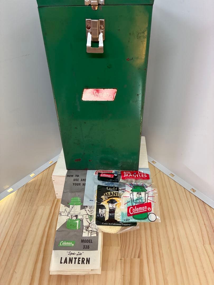 Coleman ガソリンランタン 緑