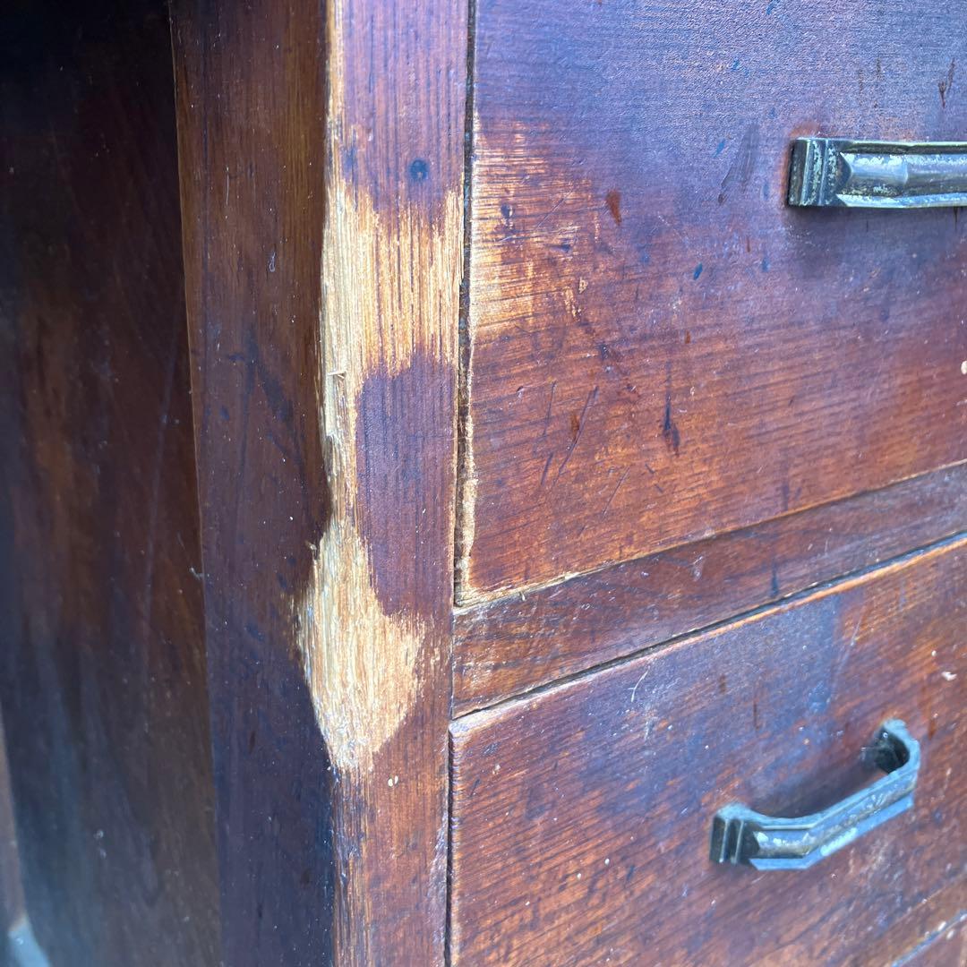 アンティークデスク　レトロ　机　店舗什器　ディスプレイ　レア