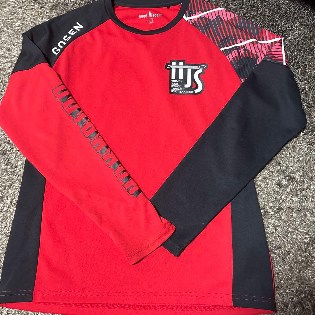 GOSEN ジャパンカップソフトテニス2018 Lサイズ　ロンT