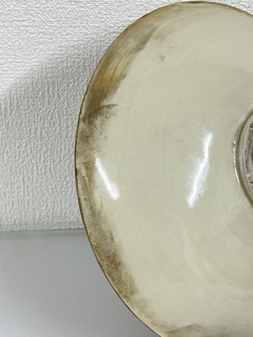 中国古美術　宋時代定窯白磁花卉•鶴紋皿；BL1-7