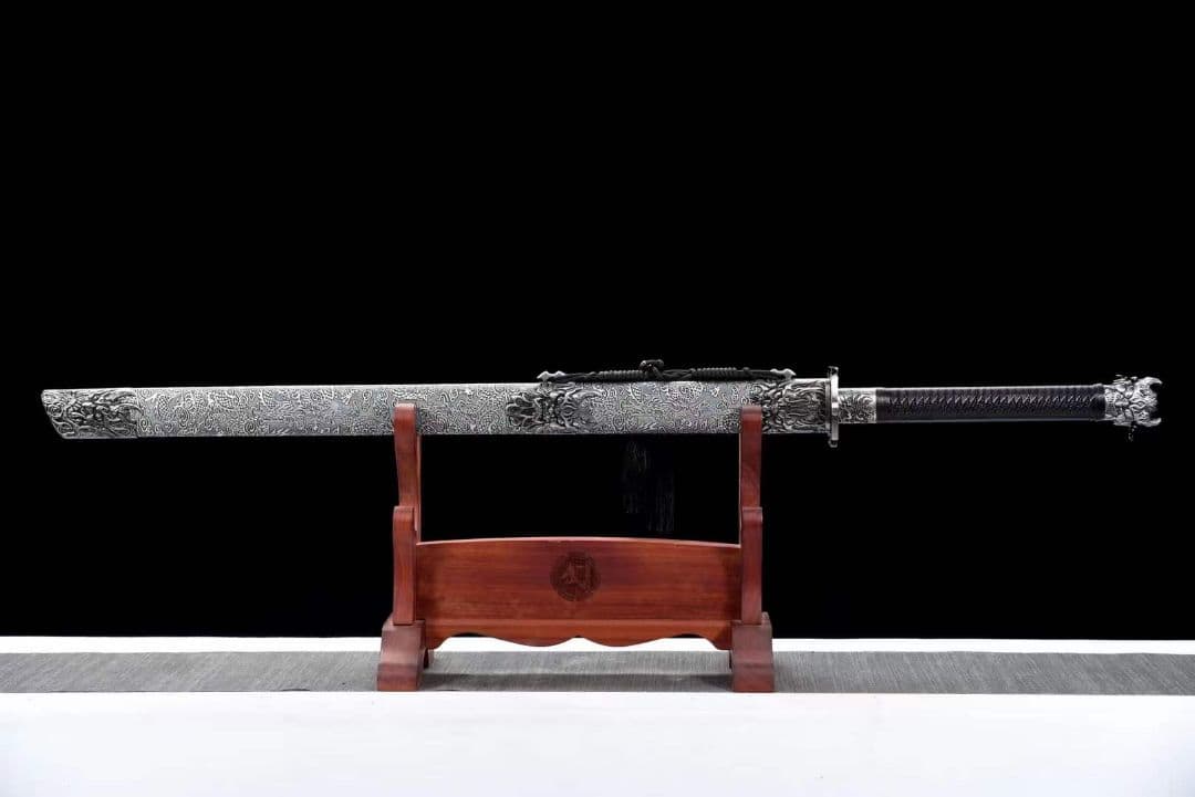 【魔域唐横刀】 古兵器 武具　刀装具　日本刀　模造刀 居合刀 長尺