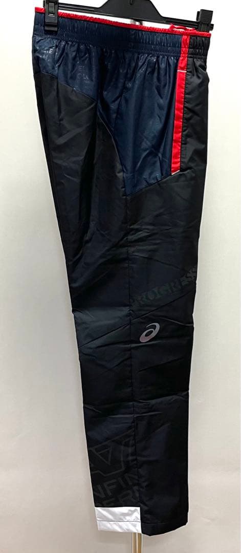 アシックス【S】XAW720-XAW820 ウォーマー上下組 ブラック 黒