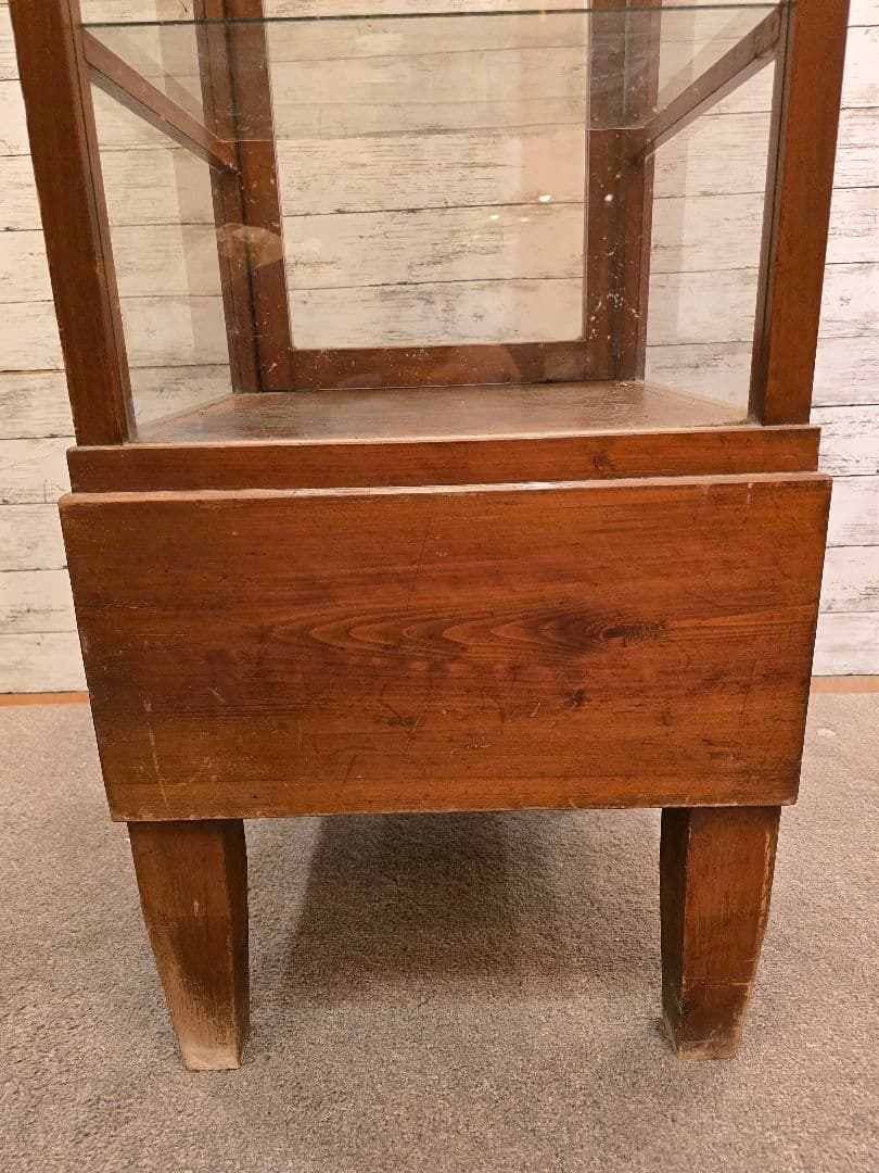 プ*い様 ガラスケース　昭和レトロ　古家具　パンケース　店舗什器　ショーケース