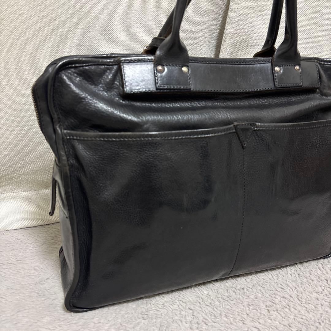 Felisi 8637/3 オールレザー ブリーフケース 黒 フェリージ