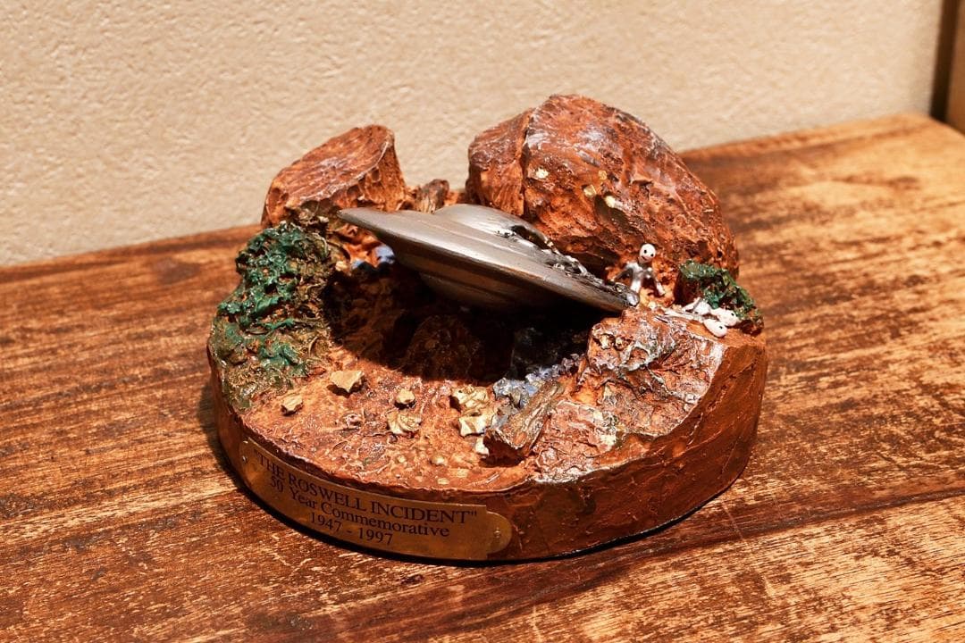 【希少】ロズウェル事件 50周年記念 UFO ディスプレイ オブジェ