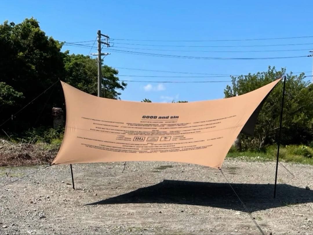 BRUNT×Mac outdoorヘキサタープ コヨーテLサイズ